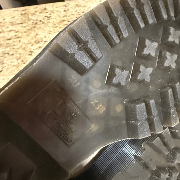 Dr Marten Jadon III Pisa Leather Platform Lace Up Boots - Picture 7 of 13